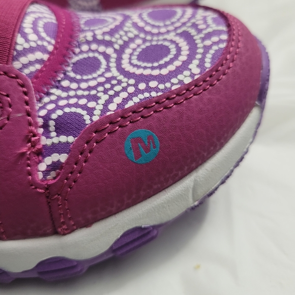 Merrell Hydro Free Roam Chrom Monarch Girls Size 4M - Picture 8 of 12